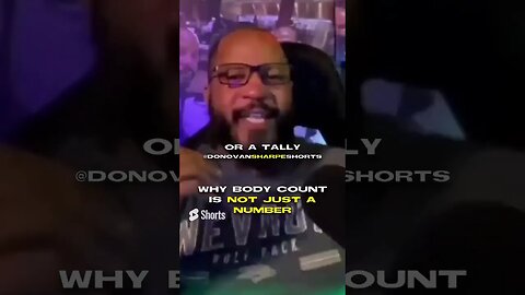 #shorts Donovan Sharpe WRECKS Courtney Ryan on the topic of Body Count Should it matter 🤔💯