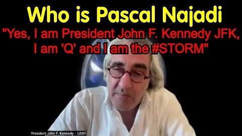 Pascal Najadi CMD-50USC1550 USFS DISCLOSURE- I am aligned with the 🇺🇸USSF - #STORM!