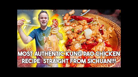 Village Life in China - How to make the BEST Kung Pao Chicken Recipe (DELICIOUS and EASY)