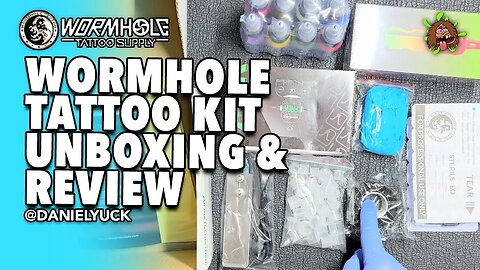 Wormhole Tattoo Pen Kit Unboxing And Review