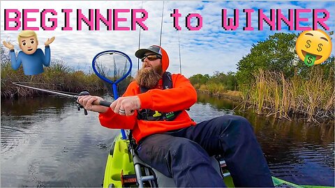 BEGINNER to WINNER - Kayak Tournament Fishing