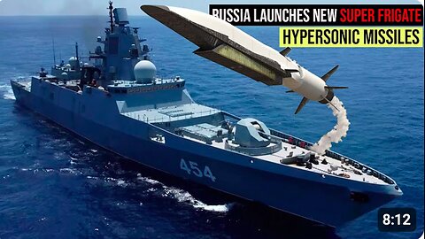 ⚓️🇷🇺 Russia Launches Fourth Super Frigate That Will Be A Major Part of North Pacific Fleet