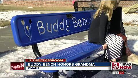 Buddy Bench at Oakdale