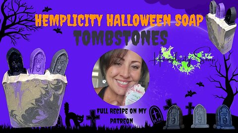 Halloween Tombstone Soap in 60 seconds.