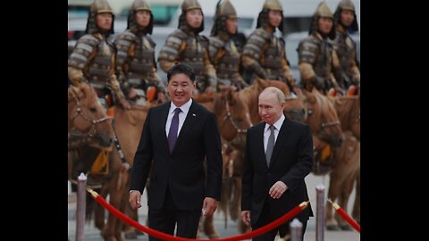 Vladimir Putin visits #Mongolia