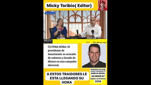 EL PRESIDENTE SE SMARTMATIC FUE ACUSADO DE LAVADO DE DINERO Y DE FRAUDE ELECTORAL EN LOS USA 🇺🇸