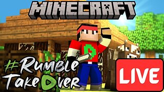 LIVE Replay - Playing on the Minecraft Bedrock Servers #RumbleTakeover