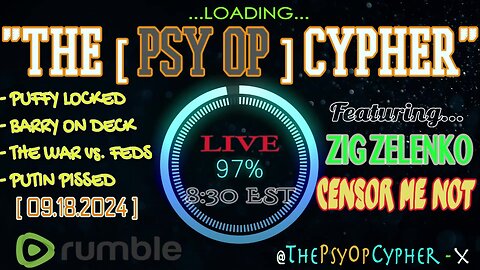 [ 09.18.2024 ] * LIVE * “THE [PsyOp] CYPHER” - Trump Rally in Long Island, NY...w/ BIG ZIG & CENSOR ME NOT