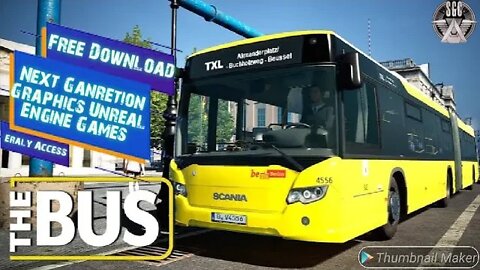 The BUS Scania Citywide Line 145 Free Download Next Ganretion Graphics Unreal Engine Games