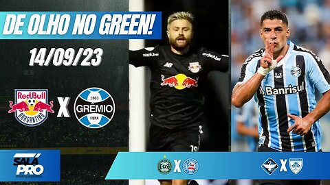 🟢APOSTAS DE FUTEBOL PARA O DIA 14 09 Tips De Olho No Green ⚽