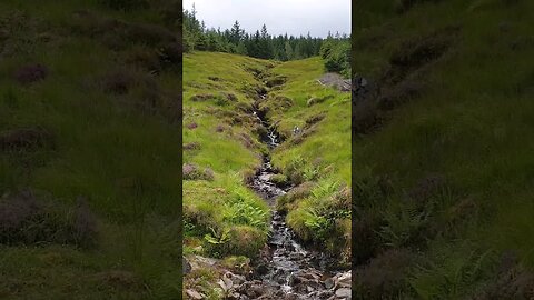 Allt Dubh and view Scottish highlands #shorts #relaxingmusic #nature