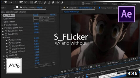 After Effects AMV Tutorial - Light Flicker