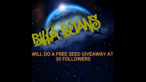 FREE FREE GIVEAWAY SEEDS AT 3O FOLLOWERS