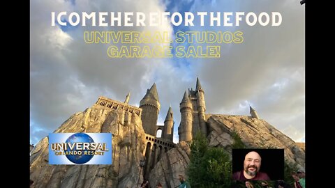 Universal Orlando GARAGE SALE, live stream!