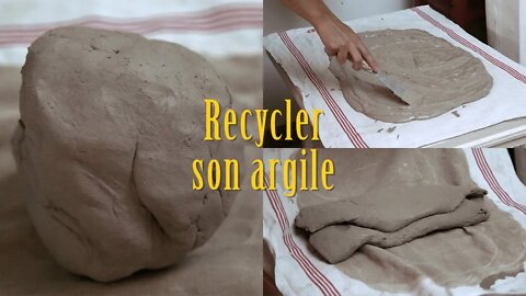 Recycler son Argile - Poterie Studio