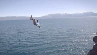 Il tuffo più emozionante di tutta la Sierra Nevada.