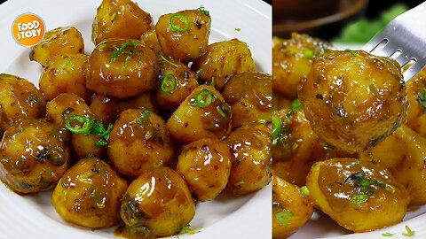 Chatpaty Khatay Aloo Recipe,Potato Recipes,Chatkara Aloo,Easy Snacks to make at home