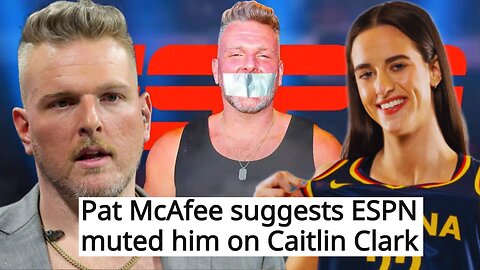 Pat McAfee Says ESPN Told Him To STOP Talking About Caitlin Clark