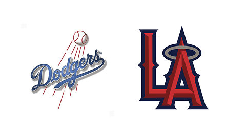 Dodgers @ Angels. Game 2 of 2 Game Series. MLB the Show 24.