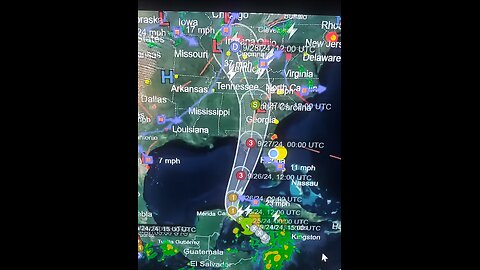 Hurricane Helene Warning & Geoengineering