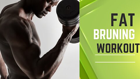 Fat Burning Workout With The Dumbbell