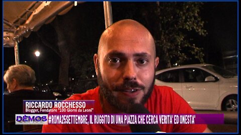 #ROMA25SETTEMBRE, IL RUGGITO DI UNA PIAZZA CHE CERCA VERITA' ED ONESTA'