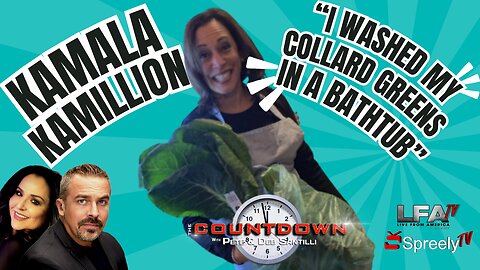 Kamala Kamillion: “I Washed My Collard Greens in a Bathtub” [The Pete Santilli Show #4211-8AM]