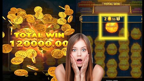 Online cosino big win slot game