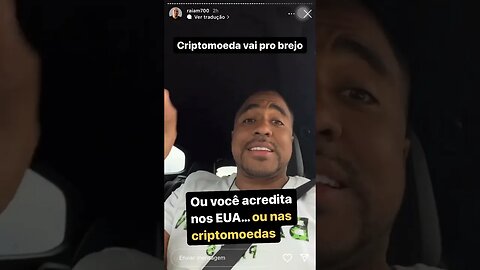 Criptomoeda vai pro brejo | Raiam Santos