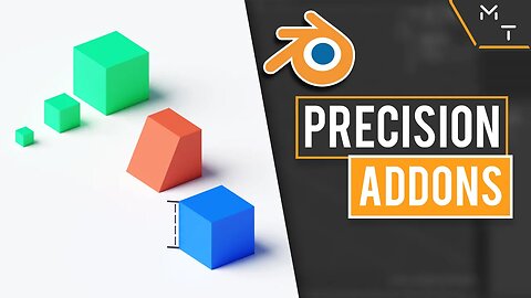 Precision Addons for Blender 2.82 Modeling ( Tutorial Part - 6 )