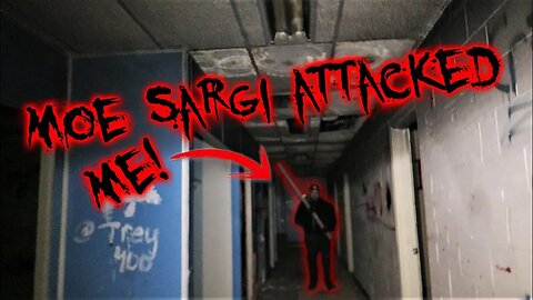 MOE SARGI ATTACKED ME IN HAUNTED ABANDONED PIANO FACTORY!