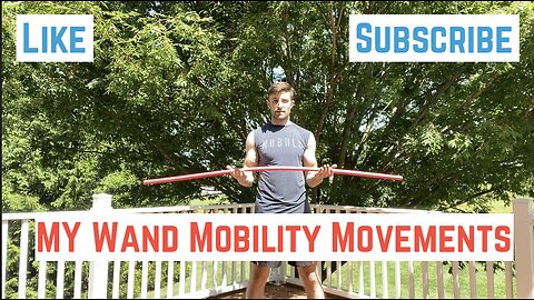 Wand Mobility #mobility #gym #exercise #stretch #neck #shoulder #warmup