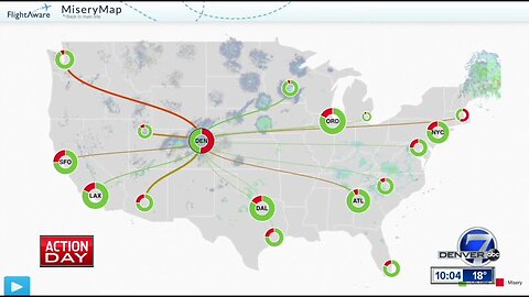 Winter storm leads to delays, cancellations at DIA