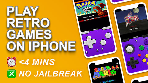 How to Play Retro Games on iPhone (Delta Emulator)