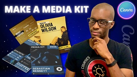 Create A Media Kit On Canva | Get Brand Deals & Clients