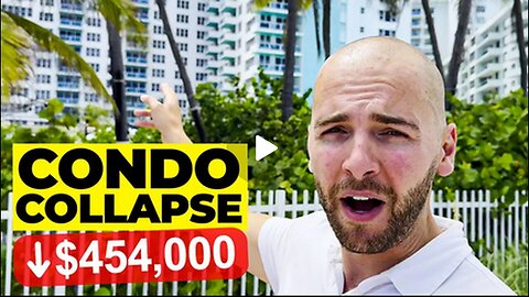 Complete collapse in Florida's condo market. 40% price reductions on distressed listings.