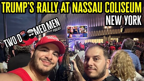 Trump's Rally At Nassau Coliseum In Long Island, NY