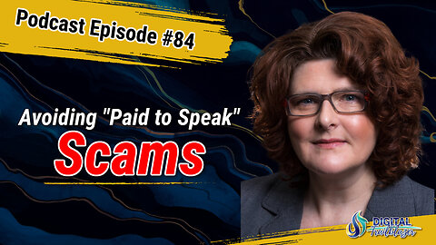 Avoid “Paid to Speak” Scams and Build a Legitimate Speaking Career with Bobbie Carlton