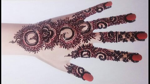 Butifull sitalish new mudren mehandi designs 【simple and easy sitalish mhndi design