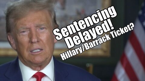 Sentencing Delayed! Hillary/Barrack Ticket? C.R. Stewart LIVE. B2T Show July 02, 2024