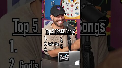 DRAKE’S TOP 5 Most Streamed Songs!! Do You Know Them? #shorts #drake #top5