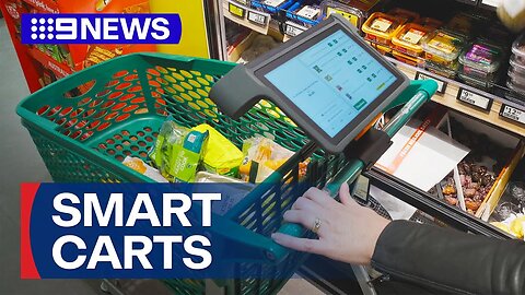 New smart cart trial could see supermarket check outs phased out