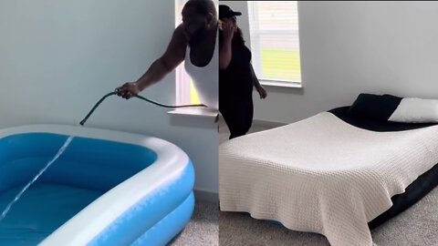 Man Terrifies His Wife with Crazy Prank