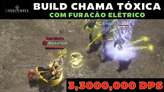 Build modificada de Chama Toxica em detalhes - Undecember