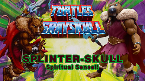 Splinter-Skull - Turtles of Grayskull - Unboxing & Review