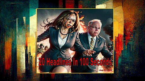 FlashCard Headlines In 100 Seconds: Politics & News 8/31/2024