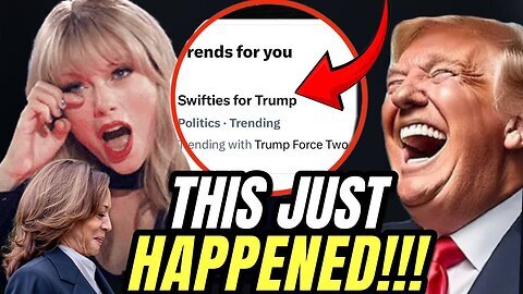 OMG! TAYLOR SWIFT FREAKS OUT CRYING AFTER KAMALA ENDORSEMENT BACKFIRES AS VOTERS SAY 'WE NEED TRUMP'