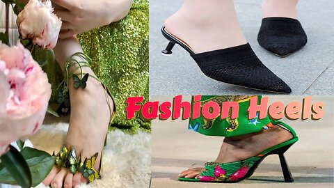 Fashion Summer Wear Stiletto Slippers and Heels Ladies shoes 🛍order Now 📦✈️🌎Worldwide shipping