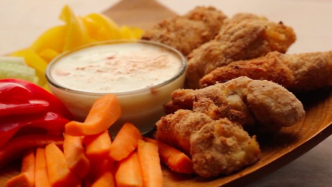 Garlic parmesan chicken tenders are the best finger food around