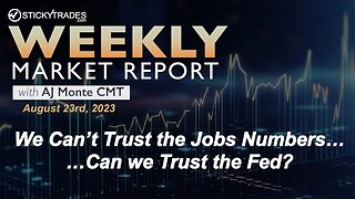 We can't trust the Jobs Numbers...Can we Trust the Fed? - Weekly Market Report with AJ Monte CMT